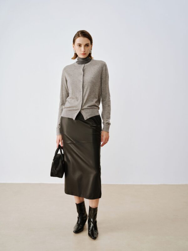 Cashmere-Silk Crewneck Sweater