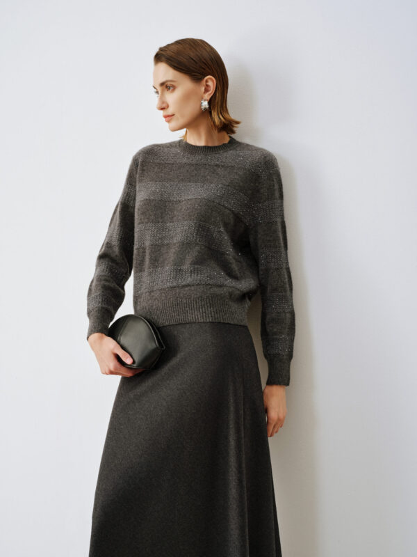 H-Line Featherweight Cashmere Crewneck