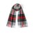 Grey Red Green Tartan