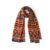Orange Brown Ethnic Print