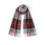 Grey Red Green Tartan